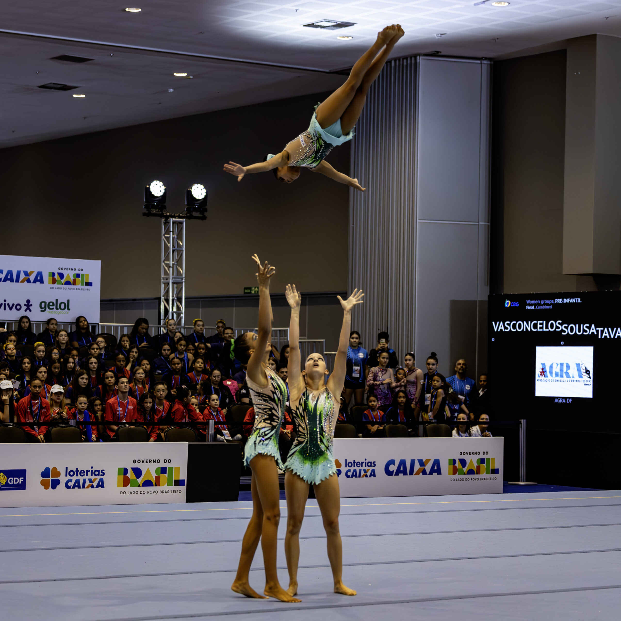 Lan&ccedil;amento a&eacute;reo em gin&aacute;stica acrob&aacute;tica &mdash; Campeonato Brasileiro
